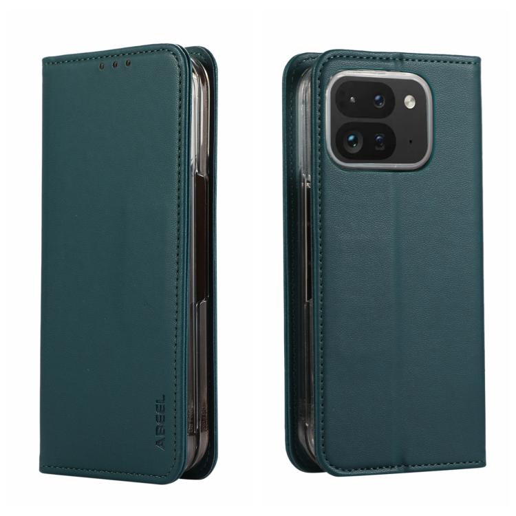 ABEEL AB01 RFID Blocking Leather Phone Case, For Google Pixel 11 Pro Fold, For Google Pixel 10 Pro Fold