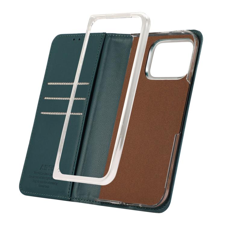 ABEEL AB01 RFID Blocking Leather Phone Case, For Google Pixel 11 Pro Fold, For Google Pixel 10 Pro Fold