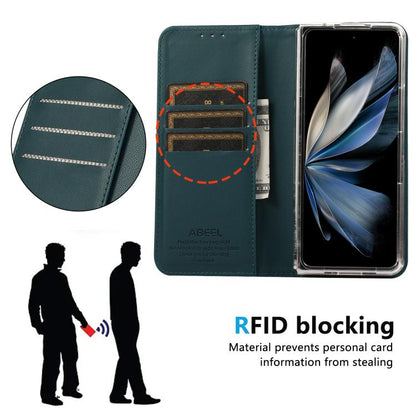 ABEEL AB01 RFID Blocking Leather Phone Case, For Google Pixel 11 Pro Fold, For Google Pixel 10 Pro Fold