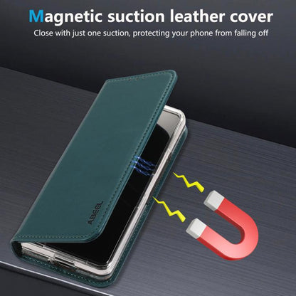 ABEEL AB01 RFID Blocking Leather Phone Case, For Google Pixel 11 Pro Fold, For Google Pixel 10 Pro Fold