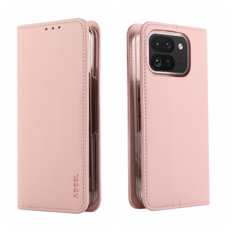 ABEEL AB01 RFID Blocking Leather Phone Case, For Google Pixel 11 Pro Fold, For Google Pixel 10 Pro Fold