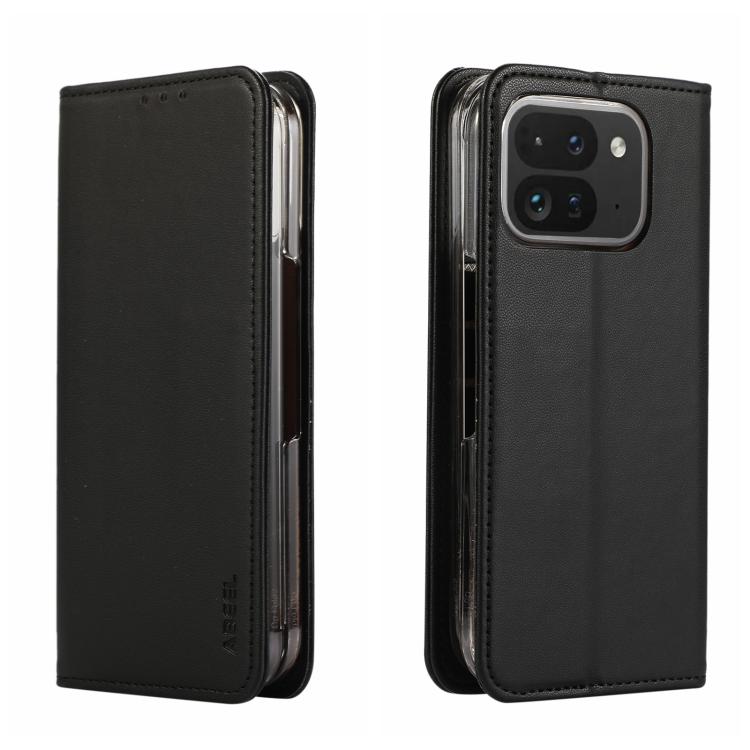 ABEEL AB01 RFID Blocking Leather Phone Case, For Google Pixel 11 Pro Fold, For Google Pixel 10 Pro Fold