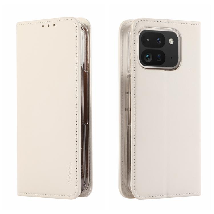 ABEEL AB01 RFID Blocking Leather Phone Case, For Google Pixel 11 Pro Fold, For Google Pixel 10 Pro Fold