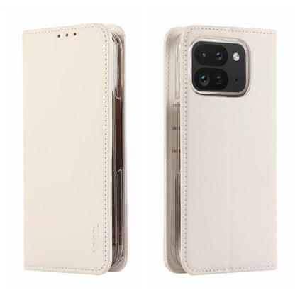 ABEEL AB01 RFID Blocking Leather Phone Case, For Google Pixel 11 Pro Fold, For Google Pixel 10 Pro Fold