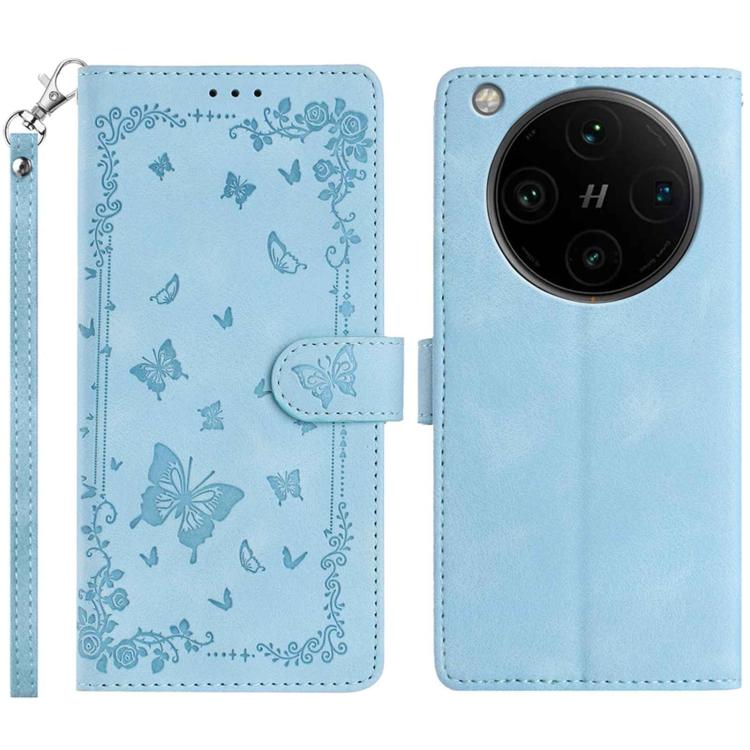 Secret Garden Butterfly Pattern Leather Phone Case, For OPPO Find X9, For OPPO A6 Pro 4G / 5G Global, For OPPO Find X9 Pro, For OPPO Reno14 Global, For OPPO Find X8 Pro