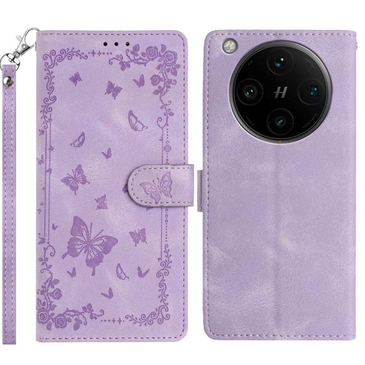 Secret Garden Butterfly Pattern Leather Phone Case, For OPPO Find X9, For OPPO A6 Pro 4G / 5G Global, For OPPO Find X9 Pro, For OPPO Reno14 Global, For OPPO Find X8 Pro