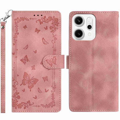 Secret Garden Butterfly Pattern Leather Phone Case, For OPPO Find X9, For OPPO A6 Pro 4G / 5G Global, For OPPO Find X9 Pro, For OPPO Reno14 Global, For OPPO Find X8 Pro