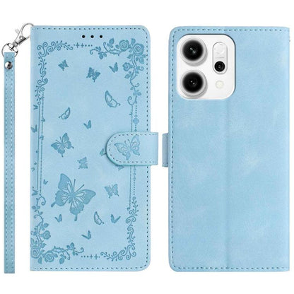 Secret Garden Butterfly Pattern Leather Phone Case, For OPPO Find X9, For OPPO A6 Pro 4G / 5G Global, For OPPO Find X9 Pro, For OPPO Reno14 Global, For OPPO Find X8 Pro