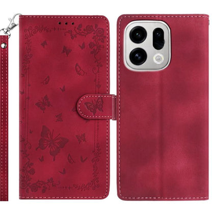 Secret Garden Butterfly Pattern Leather Phone Case, For OPPO Find X9, For OPPO A6 Pro 4G / 5G Global, For OPPO Find X9 Pro, For OPPO Reno14 Global, For OPPO Find X8 Pro