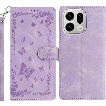 Secret Garden Butterfly Pattern Leather Phone Case, For OPPO Find X9, For OPPO A6 Pro 4G / 5G Global, For OPPO Find X9 Pro, For OPPO Reno14 Global, For OPPO Find X8 Pro