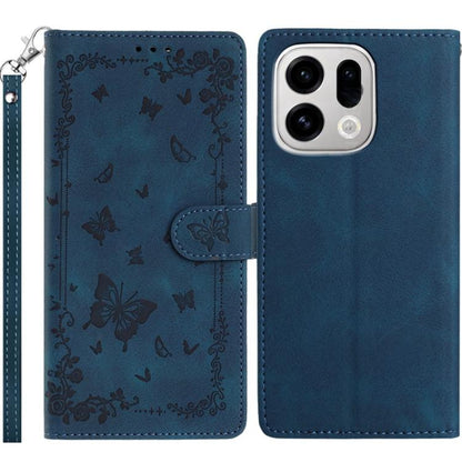 Secret Garden Butterfly Pattern Leather Phone Case, For OPPO Find X9, For OPPO A6 Pro 4G / 5G Global, For OPPO Find X9 Pro, For OPPO Reno14 Global, For OPPO Find X8 Pro