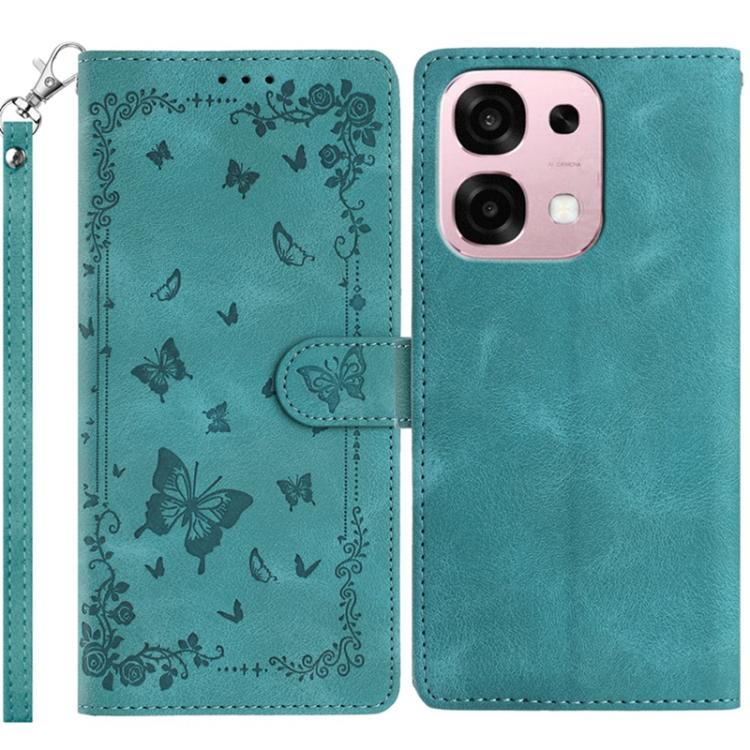 Secret Garden Butterfly Pattern Leather Phone Case, For OPPO Find X9, For OPPO A6 Pro 4G / 5G Global, For OPPO Find X9 Pro, For OPPO Reno14 Global, For OPPO Find X8 Pro