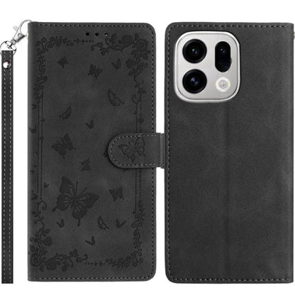 Secret Garden Butterfly Pattern Leather Phone Case, For OPPO Find X9, For OPPO A6 Pro 4G / 5G Global, For OPPO Find X9 Pro, For OPPO Reno14 Global, For OPPO Find X8 Pro