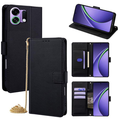Crossbody Chain Triangle Leather Phone Case, For OPPO A6s 4G, For OPPO Reno15 5G Global, For OPPO K13 Turbo Pro 5G, For OPPO Reno14 F 5G