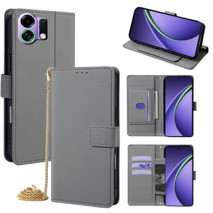 Crossbody Chain Triangle Leather Phone Case, For OPPO A6s 4G, For OPPO Reno15 5G Global, For OPPO K13 Turbo Pro 5G, For OPPO Reno14 F 5G