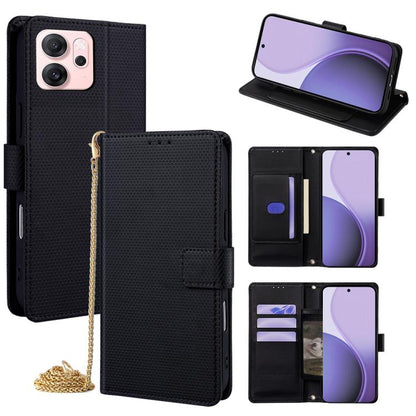 Crossbody Chain Triangle Leather Phone Case, For OPPO A6s 4G, For OPPO Reno15 5G Global, For OPPO K13 Turbo Pro 5G, For OPPO Reno14 F 5G