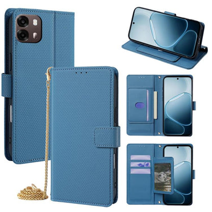 Crossbody Chain Triangle Leather Phone Case, For OPPO A6s 4G, For OPPO Reno15 5G Global, For OPPO K13 Turbo Pro 5G, For OPPO Reno14 F 5G