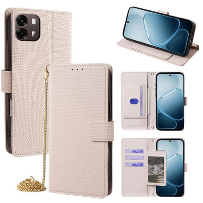 Crossbody Chain Triangle Leather Phone Case, For OPPO A6s 4G, For OPPO Reno15 5G Global, For OPPO K13 Turbo Pro 5G, For OPPO Reno14 F 5G