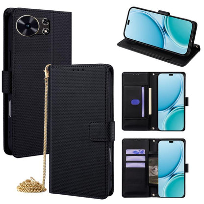 Crossbody Chain Triangle Leather Phone Case, For Huawei nova 15 Ultra, For Huawei nova 15 Pro, For Huawei nova 15, For Huawei Maimang 40 5G, For Huawei Pura 80 5G