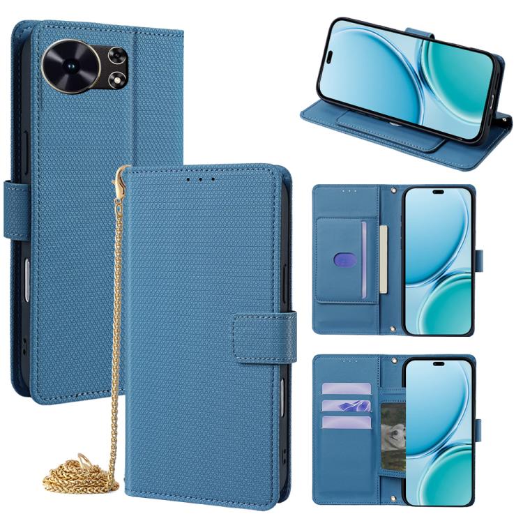 Crossbody Chain Triangle Leather Phone Case, For Huawei nova 15 Ultra, For Huawei nova 15 Pro, For Huawei nova 15, For Huawei Maimang 40 5G, For Huawei Pura 80 5G