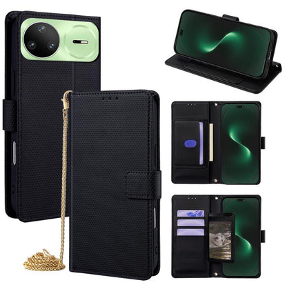 Crossbody Chain Triangle Leather Phone Case, For Huawei nova 15 Ultra, For Huawei nova 15 Pro, For Huawei nova 15, For Huawei Maimang 40 5G, For Huawei Pura 80 5G