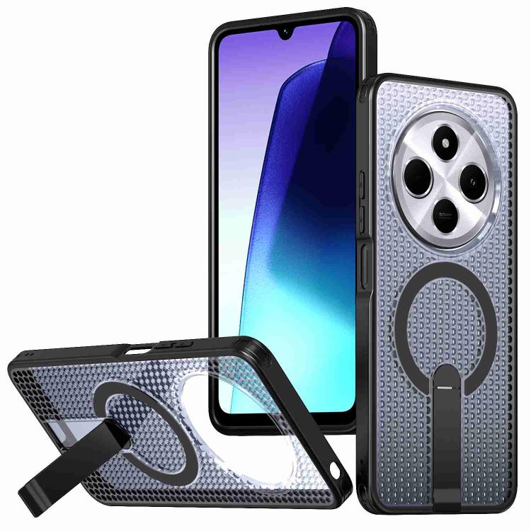 Honeycomb Cooling MagSafe Holder Phone Case, For Redmi A7 Pro 4G / 5G 171mm / Poco C85x, For Redmi Note 15 Pro+ 5G 163.3mm, For Redmi Note 15 4G / 5G Global 164mm, For Redmi K90 Pro Max / Poco F8 Ultra, For Redmi K90 / Poco F8 Pro 5G                   ...