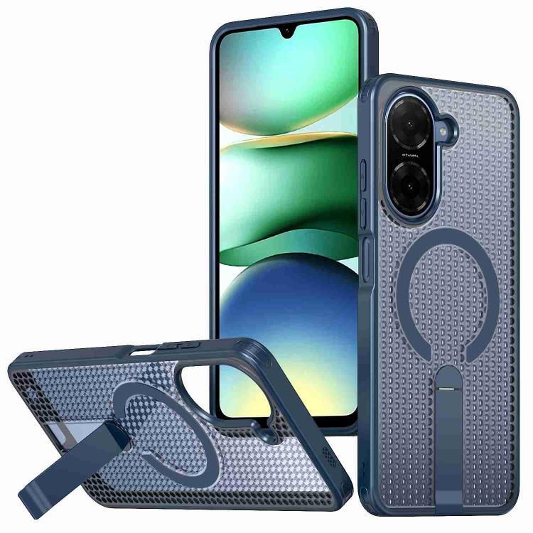 Honeycomb Cooling MagSafe Holder Phone Case, For Redmi A7 Pro 4G / 5G 171mm / Poco C85x, For Redmi Note 15 Pro+ 5G 163.3mm, For Redmi Note 15 4G / 5G Global 164mm, For Redmi K90 Pro Max / Poco F8 Ultra, For Redmi K90 / Poco F8 Pro 5G                   ...