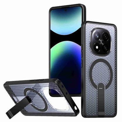 Honeycomb Cooling MagSafe Holder Phone Case, For Redmi A7 Pro 4G / 5G 171mm / Poco C85x, For Redmi Note 15 Pro+ 5G 163.3mm, For Redmi Note 15 4G / 5G Global 164mm, For Redmi K90 Pro Max / Poco F8 Ultra, For Redmi K90 / Poco F8 Pro 5G                   ...