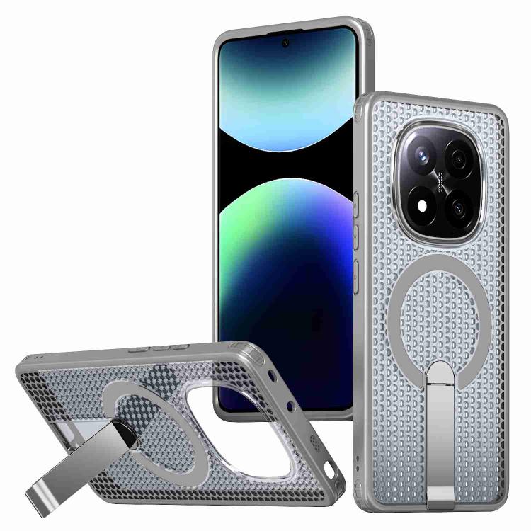Honeycomb Cooling MagSafe Holder Phone Case, For Redmi A7 Pro 4G / 5G 171mm / Poco C85x, For Redmi Note 15 Pro+ 5G 163.3mm, For Redmi Note 15 4G / 5G Global 164mm, For Redmi K90 Pro Max / Poco F8 Ultra, For Redmi K90 / Poco F8 Pro 5G                   ...