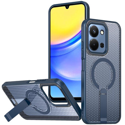 Honeycomb Cooling MagSafe Holder Phone Case, For Redmi A7 Pro 4G / 5G 171mm / Poco C85x, For Redmi Note 15 Pro+ 5G 163.3mm, For Redmi Note 15 4G / 5G Global 164mm, For Redmi K90 Pro Max / Poco F8 Ultra, For Redmi K90 / Poco F8 Pro 5G                   ...