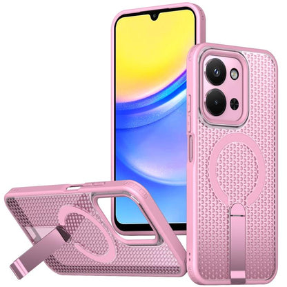 Honeycomb Cooling MagSafe Holder Phone Case, For Redmi A7 Pro 4G / 5G 171mm / Poco C85x, For Redmi Note 15 Pro+ 5G 163.3mm, For Redmi Note 15 4G / 5G Global 164mm, For Redmi K90 Pro Max / Poco F8 Ultra, For Redmi K90 / Poco F8 Pro 5G                   ...