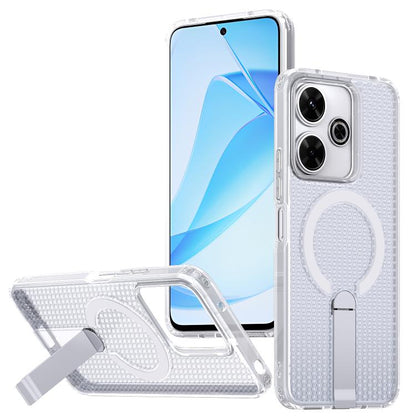 Honeycomb Cooling MagSafe Holder Phone Case, For Redmi A7 Pro 4G / 5G 171mm / Poco C85x, For Redmi Note 15 Pro+ 5G 163.3mm, For Redmi Note 15 4G / 5G Global 164mm, For Redmi K90 Pro Max / Poco F8 Ultra, For Redmi K90 / Poco F8 Pro 5G                   ...