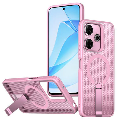 Honeycomb Cooling MagSafe Holder Phone Case, For Redmi A7 Pro 4G / 5G 171mm / Poco C85x, For Redmi Note 15 Pro+ 5G 163.3mm, For Redmi Note 15 4G / 5G Global 164mm, For Redmi K90 Pro Max / Poco F8 Ultra, For Redmi K90 / Poco F8 Pro 5G                   ...