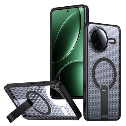 Honeycomb Cooling MagSafe Holder Phone Case, For Redmi A7 Pro 4G / 5G 171mm / Poco C85x, For Redmi Note 15 Pro+ 5G 163.3mm, For Redmi Note 15 4G / 5G Global 164mm, For Redmi K90 Pro Max / Poco F8 Ultra, For Redmi K90 / Poco F8 Pro 5G                   ...