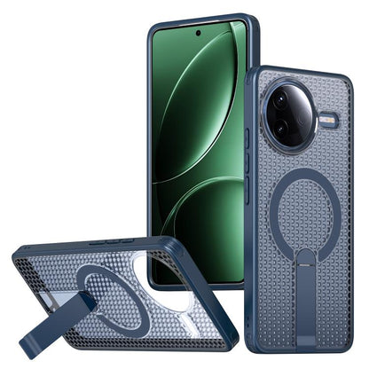 Honeycomb Cooling MagSafe Holder Phone Case, For Redmi A7 Pro 4G / 5G 171mm / Poco C85x, For Redmi Note 15 Pro+ 5G 163.3mm, For Redmi Note 15 4G / 5G Global 164mm, For Redmi K90 Pro Max / Poco F8 Ultra, For Redmi K90 / Poco F8 Pro 5G                   ...