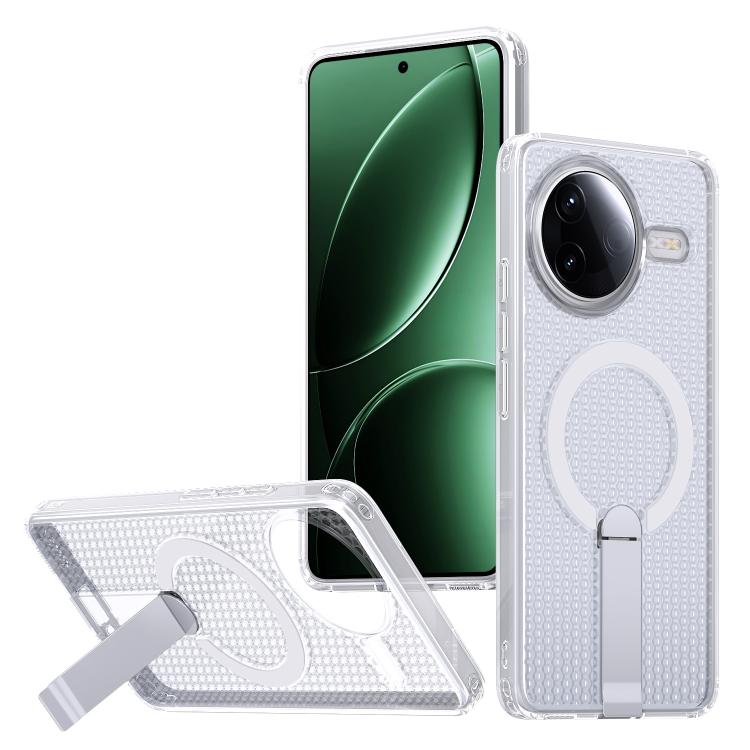 Honeycomb Cooling MagSafe Holder Phone Case, For Redmi A7 Pro 4G / 5G 171mm / Poco C85x, For Redmi Note 15 Pro+ 5G 163.3mm, For Redmi Note 15 4G / 5G Global 164mm, For Redmi K90 Pro Max / Poco F8 Ultra, For Redmi K90 / Poco F8 Pro 5G                   ...