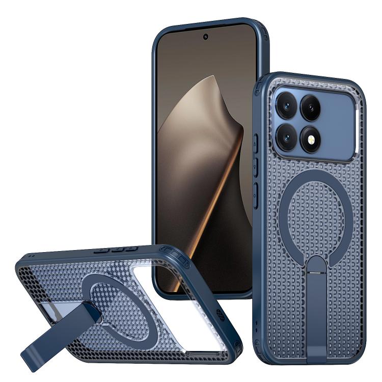 Honeycomb Cooling MagSafe Holder Phone Case, For Redmi A7 Pro 4G / 5G 171mm / Poco C85x, For Redmi Note 15 Pro+ 5G 163.3mm, For Redmi Note 15 4G / 5G Global 164mm, For Redmi K90 Pro Max / Poco F8 Ultra, For Redmi K90 / Poco F8 Pro 5G                   ...
