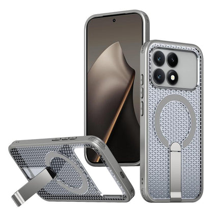 Honeycomb Cooling MagSafe Holder Phone Case, For Redmi A7 Pro 4G / 5G 171mm / Poco C85x, For Redmi Note 15 Pro+ 5G 163.3mm, For Redmi Note 15 4G / 5G Global 164mm, For Redmi K90 Pro Max / Poco F8 Ultra, For Redmi K90 / Poco F8 Pro 5G                   ...