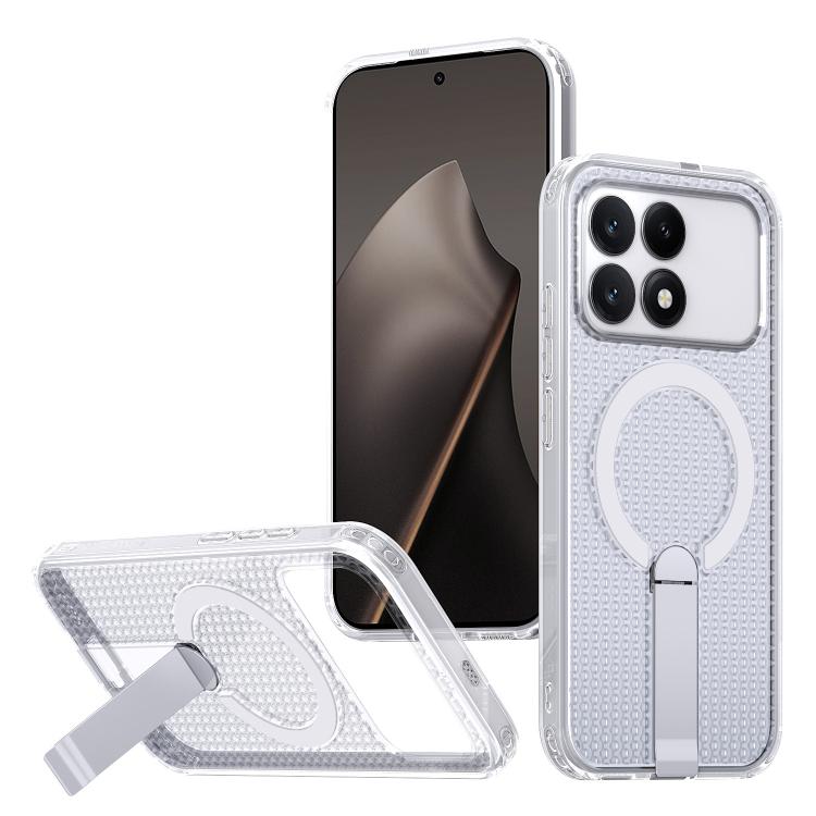 Honeycomb Cooling MagSafe Holder Phone Case, For Redmi A7 Pro 4G / 5G 171mm / Poco C85x, For Redmi Note 15 Pro+ 5G 163.3mm, For Redmi Note 15 4G / 5G Global 164mm, For Redmi K90 Pro Max / Poco F8 Ultra, For Redmi K90 / Poco F8 Pro 5G                   ...