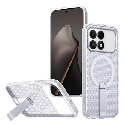 Honeycomb Cooling MagSafe Holder Phone Case, For Redmi A7 Pro 4G / 5G 171mm / Poco C85x, For Redmi Note 15 Pro+ 5G 163.3mm, For Redmi Note 15 4G / 5G Global 164mm, For Redmi K90 Pro Max / Poco F8 Ultra, For Redmi K90 / Poco F8 Pro 5G                   ...