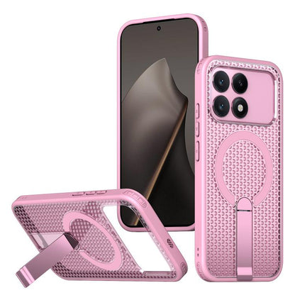 Honeycomb Cooling MagSafe Holder Phone Case, For Redmi A7 Pro 4G / 5G 171mm / Poco C85x, For Redmi Note 15 Pro+ 5G 163.3mm, For Redmi Note 15 4G / 5G Global 164mm, For Redmi K90 Pro Max / Poco F8 Ultra, For Redmi K90 / Poco F8 Pro 5G                   ...