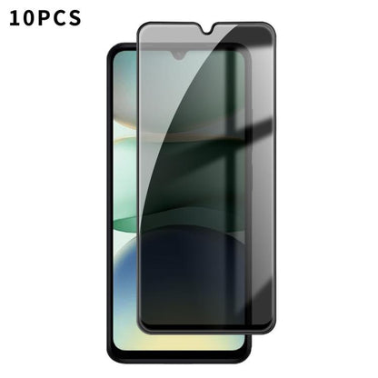 10pcs Kalebol High-Aluminum Screen-Printed Full-Coverage Black-Border Privacy Tempered Glass Film, For Redmi Note 17 4G Global 169.7mm, For Redmi Note 17 5G Global 169.7mm, For Redmi Note 17 Pro Max 5G Global 163.4mm                                    ...