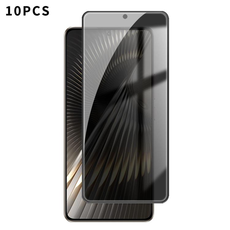 10pcs Kalebol High-Aluminum Screen-Printed Full-Coverage Black-Border Privacy Tempered Glass Film, For Redmi Note 17 4G Global 169.7mm, For Redmi Note 17 5G Global 169.7mm, For Redmi Note 17 Pro Max 5G Global 163.4mm                                    ...
