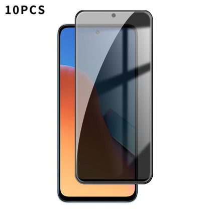 10pcs Kalebol High-Aluminum Screen-Printed Full-Coverage Black-Border Privacy Tempered Glass Film, For Redmi Note 17 4G Global 169.7mm, For Redmi Note 17 5G Global 169.7mm, For Redmi Note 17 Pro Max 5G Global 163.4mm                                    ...