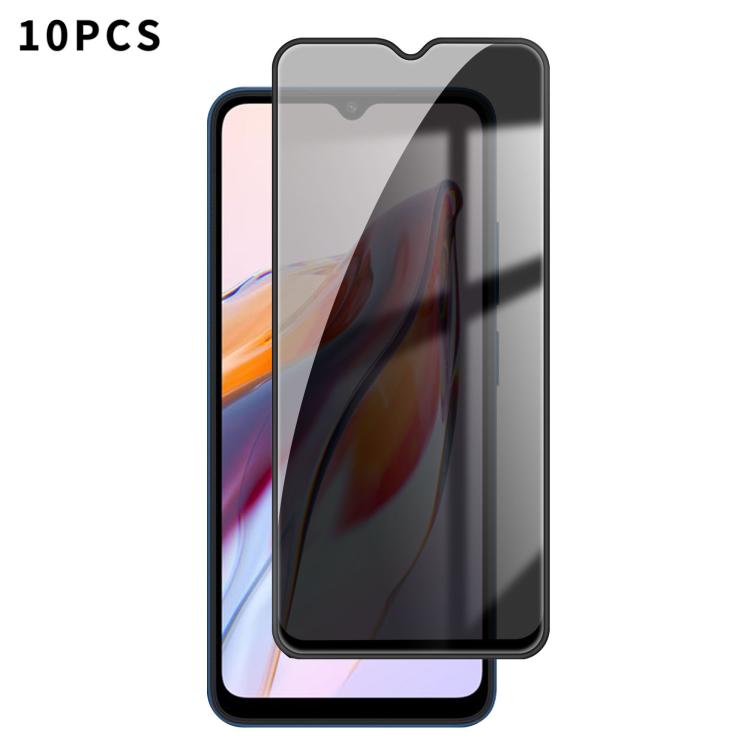 10pcs Kalebol High-Aluminum Screen-Printed Full-Coverage Black-Border Privacy Tempered Glass Film, For Redmi Note 17 4G Global 169.7mm, For Redmi Note 17 5G Global 169.7mm, For Redmi Note 17 Pro Max 5G Global 163.4mm                                    ...