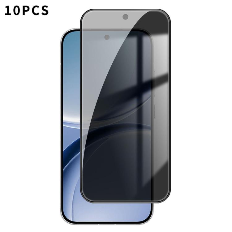 10pcs Kalebol High-Aluminum Screen-Printed Full-Coverage Black-Border Privacy Tempered Glass Film, For Redmi Note 17 4G Global 169.7mm, For Redmi Note 17 5G Global 169.7mm, For Redmi Note 17 Pro Max 5G Global 163.4mm                                    ...