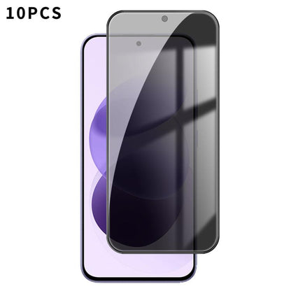 10pcs Kalebol High-Aluminum Screen-Printed Full-Coverage Black-Border Privacy Tempered Glass Film, For Redmi Note 17 4G Global 169.7mm, For Redmi Note 17 5G Global 169.7mm, For Redmi Note 17 Pro Max 5G Global 163.4mm                                    ...