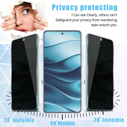 10pcs Kalebol High-Aluminum Screen-Printed Full-Coverage Black-Border Privacy Tempered Glass Film, For Redmi Note 17 4G Global 169.7mm, For Redmi Note 17 5G Global 169.7mm, For Redmi Note 17 Pro Max 5G Global 163.4mm                                    ...