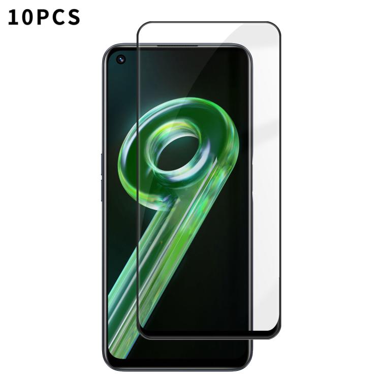 10pcs Kalebol High-Aluminum Screen-Printed Full-Coverage Anti-Fingerprint Black-Bordered HD Tempered Glass Film, For Realme P4R 5G, For Realme C100 5G, For Realme C100 4G, For Realme Narzo 100 Lite 5G, For Realme Neo8 5G, For Realme 16 5G              ...