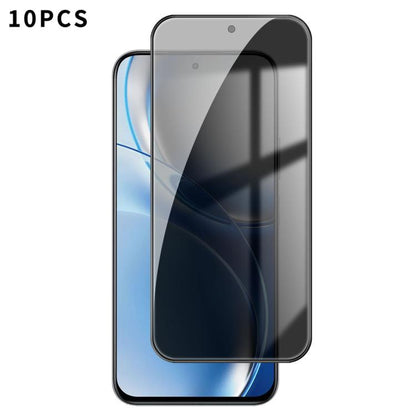 10pcs Kalebol High-Aluminum Screen-Printed Full-Coverage Black-Border Privacy Tempered Glass Film, For Realme P4R 5G, For Realme C100 5G, For Realme C100 4G, For Realme Narzo 100 Lite 5G, For Realme Neo8 5G, For Realme 16 5G, For Realme 16 Pro 5G      ...
